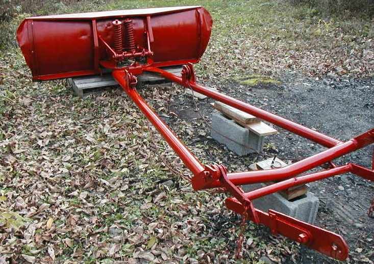 8n Snow Blade What R The Limits Yesterday's Tractors